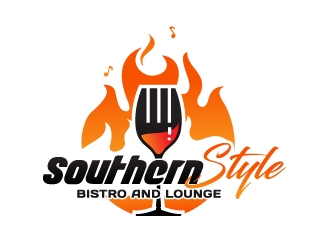Southern Style Bistro and Lounge logo design by Suvendu