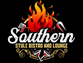 Southern Style Bistro and Lounge logo design by Suvendu