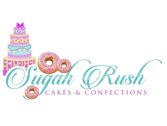 Sugah Rush Cakes & Confections logo design by uttam