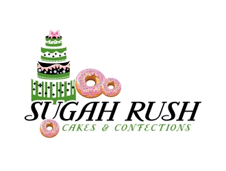 Sugah Rush Cakes & Confections logo design by uttam