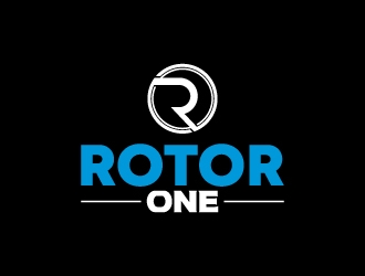 Rotor One (Company name)    Maintenance.Repair.Overhaul (Primary business type) logo design by aryamaity
