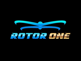 Rotor One (Company name)    Maintenance.Repair.Overhaul (Primary business type) logo design by uttam