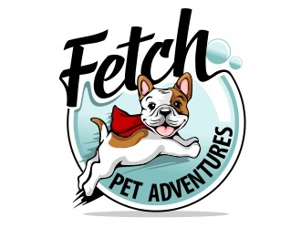 Fetch Pet Adventures logo design by veron