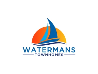 Watermans Townhomes logo design by Creativeminds