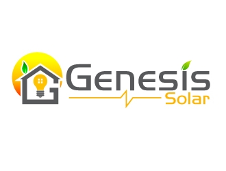 Genesis Solar logo design by Suvendu