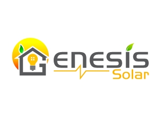 Genesis Solar logo design by Suvendu