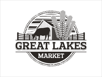 Great Lakes Market logo design by catalin