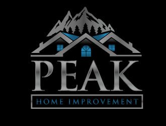 Peak Home Improvement logo design by gearfx