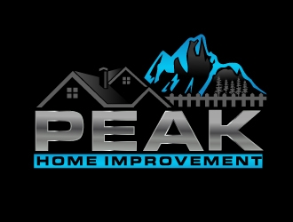 Peak Home Improvement logo design by art-design