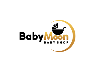 BabyMoon Baby Shop logo design by RIANW