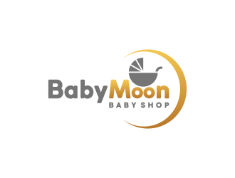 BabyMoon Baby Shop logo design by RIANW