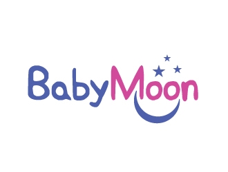 BabyMoon Baby Shop logo design by Foxcody