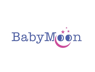 BabyMoon Baby Shop logo design by Foxcody