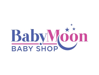 BabyMoon Baby Shop logo design by Foxcody