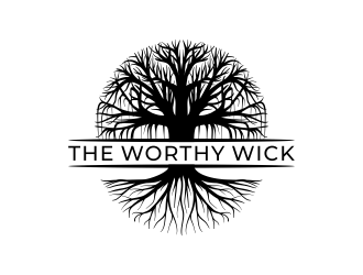 The Worthy Wick logo design by N3V4