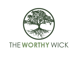 The Worthy Wick logo design by BeDesign