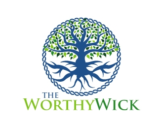 The Worthy Wick logo design by LogOExperT