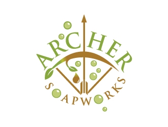 Archer Soapworks logo design by Foxcody