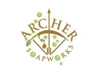Archer Soapworks logo design by Foxcody