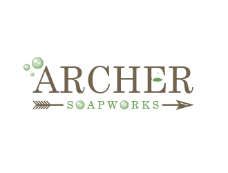 Archer Soapworks logo design by BeDesign