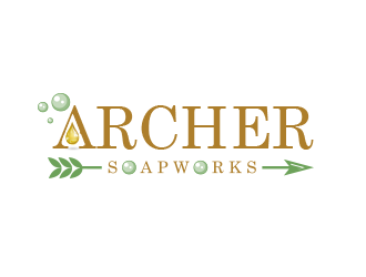 Archer Soapworks logo design by BeDesign