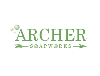 Archer Soapworks logo design by BeDesign