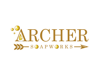 Archer Soapworks logo design by BeDesign