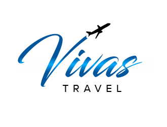 VIVAS TRAVEL logo design by BeDesign