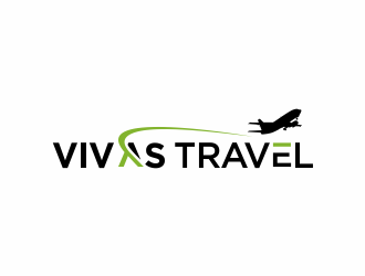 VIVAS TRAVEL logo design by santrie