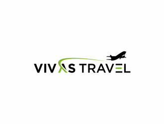 VIVAS TRAVEL logo design by santrie