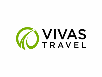 VIVAS TRAVEL logo design by luckyprasetyo