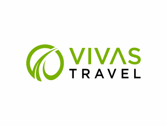 VIVAS TRAVEL logo design by luckyprasetyo
