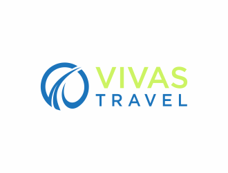 VIVAS TRAVEL logo design by luckyprasetyo