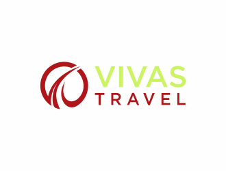 VIVAS TRAVEL logo design by luckyprasetyo