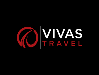 VIVAS TRAVEL logo design by luckyprasetyo