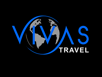 VIVAS TRAVEL logo design by 3Dlogos