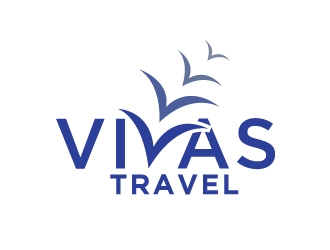 VIVAS TRAVEL logo design by Foxcody