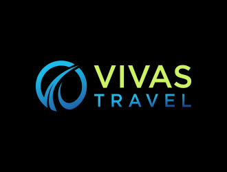 VIVAS TRAVEL logo design by luckyprasetyo