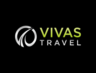 VIVAS TRAVEL logo design by luckyprasetyo