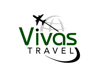 VIVAS TRAVEL logo design by ingepro