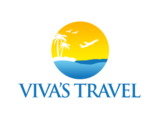 VIVAS TRAVEL logo design by kunejo