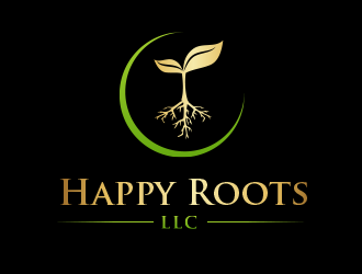 Happy Roots  logo design by BeDesign