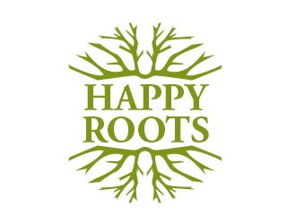 Happy Roots  logo design by Andrei P