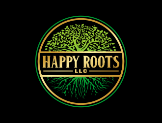 Happy Roots  logo design by done
