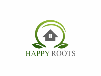 Happy Roots  logo design by giphone