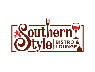 Southern Style Bistro and Lounge logo design by Foxcody