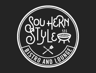 Southern Style Bistro and Lounge logo design by torresace