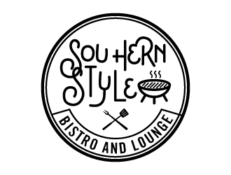Southern Style Bistro and Lounge logo design by torresace