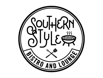 Southern Style Bistro and Lounge logo design by torresace