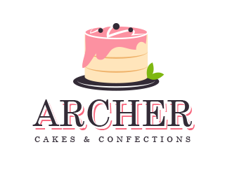 Sugah Rush Cakes & Confections logo design by BeDesign